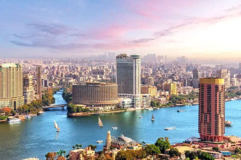 Panorama Kairu i Nil – widok na miasto podczas wycieczki