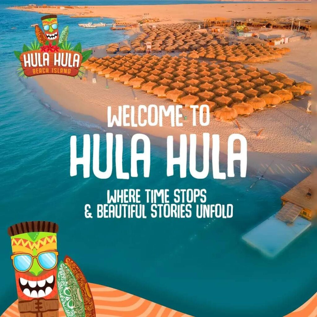Welcome to Hula Hula – plaża Hula Hula Hurghada