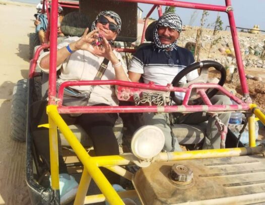 marsa alam safari - Instruktaż i start quad safari – Marsa Alam