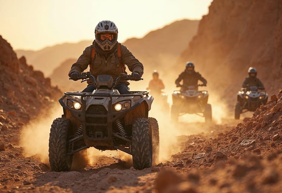 Quad safari Sharm El Sheikh – wycieczka na pustyni quadami o zachodzie słońca