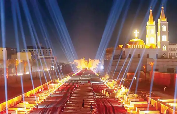 Luksor nocą – światła i widoki podczas wycieczki