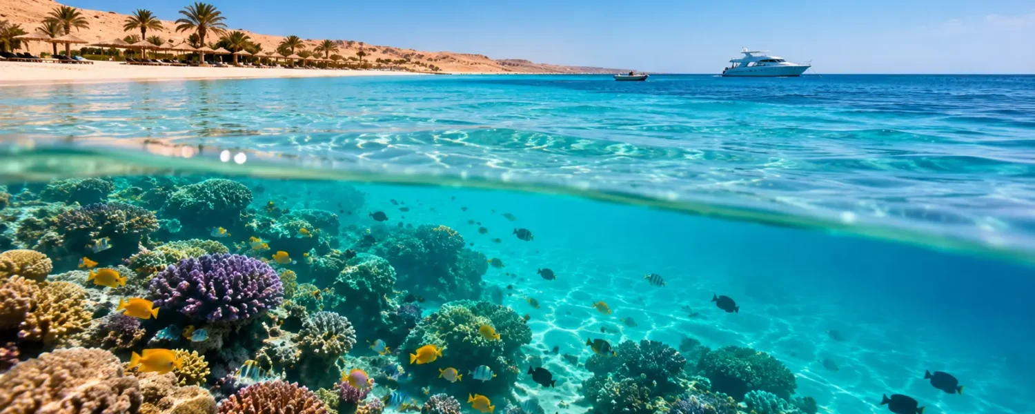 Atrakcje Marsa Alam – rafa koralowa i turkusowa zatoka - marsa alam atrakcje