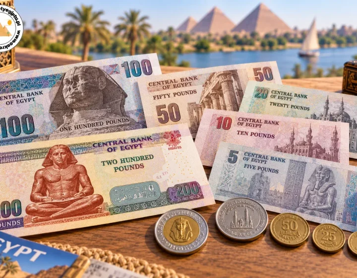 Banknoty funta egipskiego, waluta w Egipcie