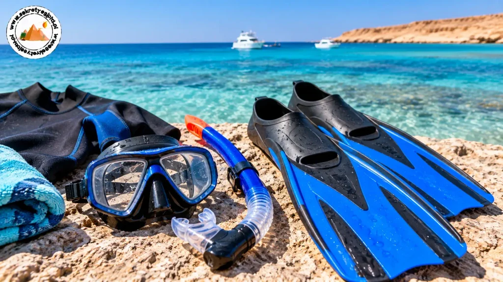 Sprzęt do snorkelingu: maska, rurka i płetwy